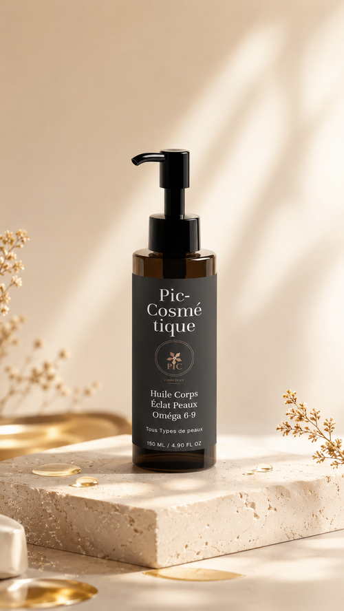 Huile Corps Illuminateur Oméga 6 & 9 — Nutrition & lumière - Pic-cosmétique