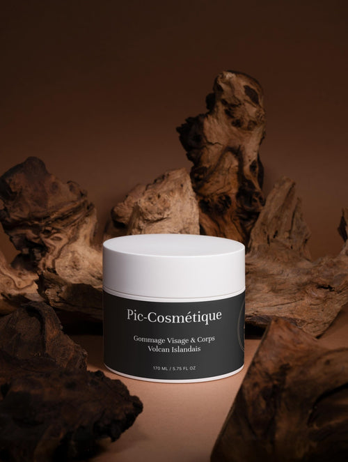 Exfoliant Volcanique Visage & Corps — Énergie minérale d'Islande - Pic - Cosmétique