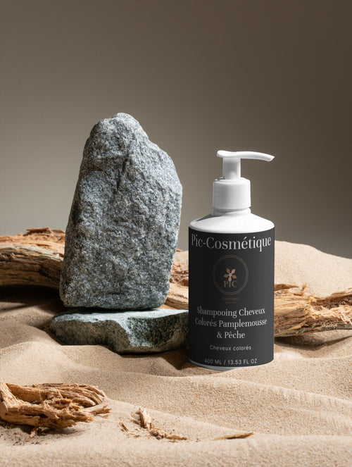Shampooing Cheveux Colorés Pamplemousse & Pêche - Pic - Cosmétique