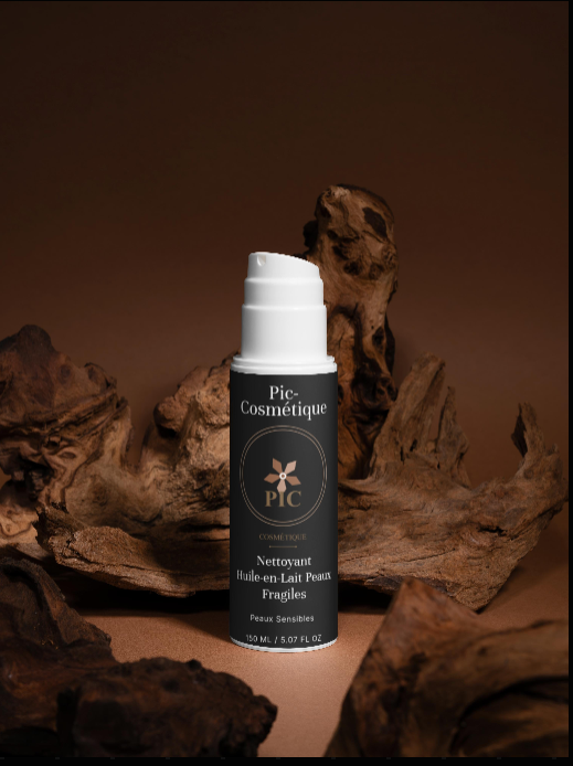 Huile Démaquillante Transformante | Huile-en-Lait Peaux Sensibles - Pic Cosmétique